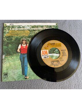 Carpenters - Sing/Druscilla Penny 7" Vinyl 45 RPM Single with Sleeve